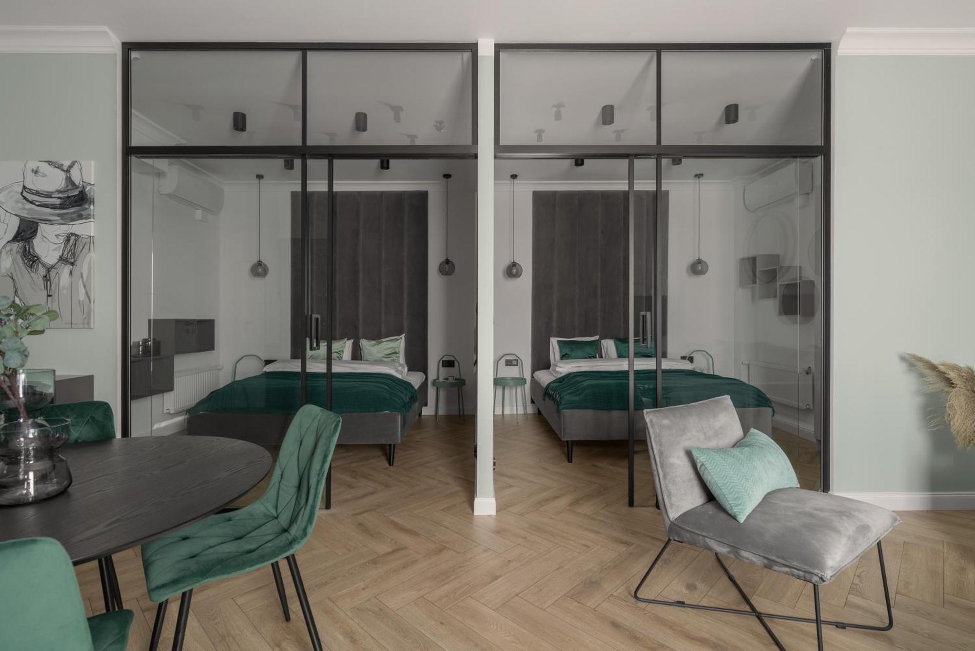 Apartio Rooms Kattowitz Zimmer foto